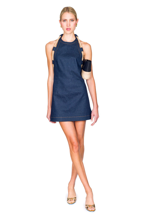 Rope A-Line Mini Dress