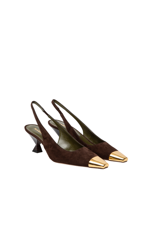 Penelope Suede Slingback