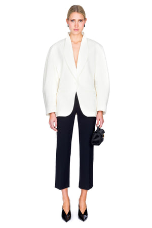 Balloon Waist Blazer