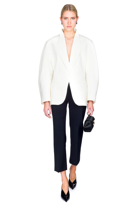 Balloon Waist Blazer