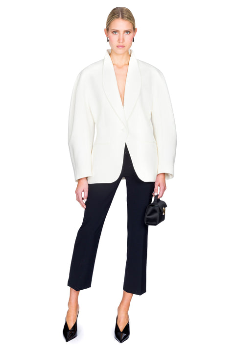 Balloon Waist Blazer