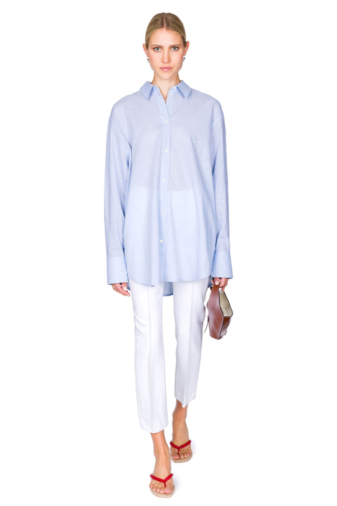 Long Sleeve Oversized Summer Shirt