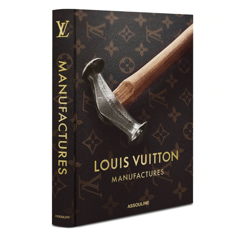 Spine and front cover of the Louis Vuitton Manufactures book