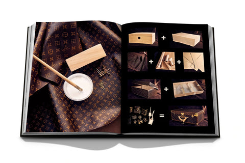 Some of the inside pages of the Louis Vuitton book