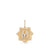 Image of the Charm sampled with the letter "M" in diamonds
