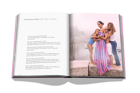 Two pages inside the Mother And Child book
