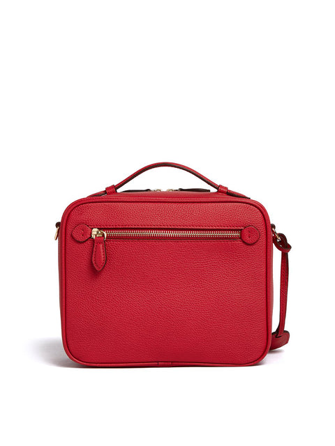 Rear view of the red Madison bag