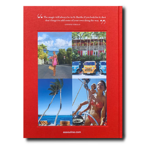 Back cover of St. Barths Assouline book