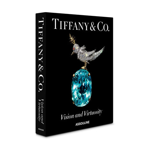 Spine and front cover of the Tiffany book