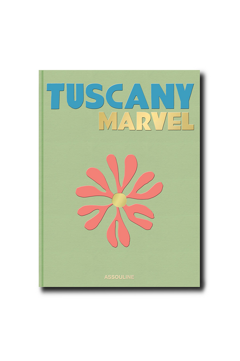 Front cover of the Tuscany Marvel book