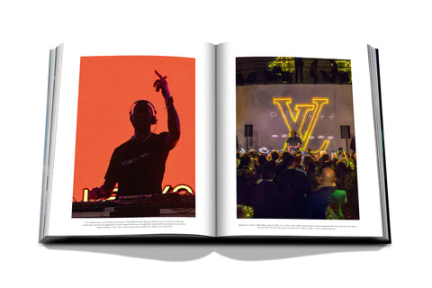 A couple pages inside the Louis Vuitton Virgil Abloh book