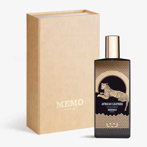Image of the perfume bottle along with the box it comes packaged in